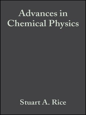 cover image of Advances in Chemical Physics, For Ilya Prigogine